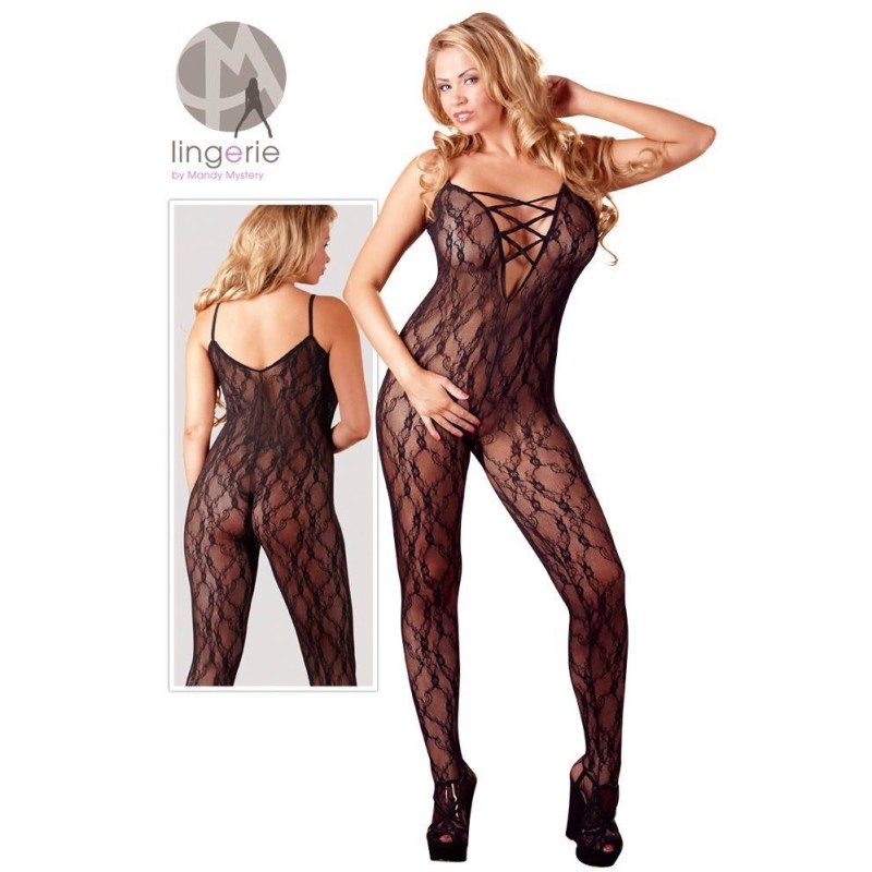 Catsuit schwarz XXL-XXXL